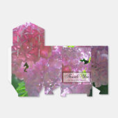 Elegante Rosa Boho Blumen Blume Hydrangeas Geschenkschachtel (Ungefaltet)