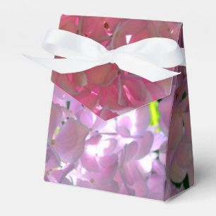 Elegante Rosa Boho Blumen Blume Hydrangeas Geschenkschachtel