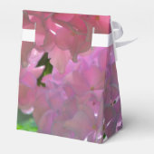 Elegante Rosa Boho Blumen Blume Hydrangeas Geschenkschachtel (Rückseite)