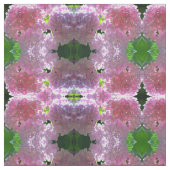 Elegante Rosa Boho Blumen Blume Hydrangeas Stoff (Muster)