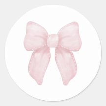 Elegante Rosa Bow Girl