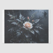 Elegante rosa Decoupage Seidenpapier (Vorderseite)