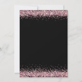 Elegante rosa Diamanten Abschluss Danke (Rückseite)