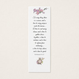 Elegante rosa Floral Religiöse Bibelweisheit