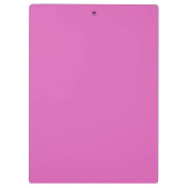 Elegante rosa, florale Zwischenablage individuell Klemmbrett (Rückseite)