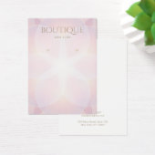 Elegante rosa Glow Earring Display Card (Schreibtisch)