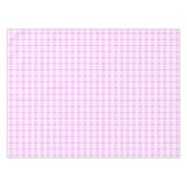 Elegante Rosa Golf Raute Diamantmuster Tischdecke (Vorderseite (Horizontal))