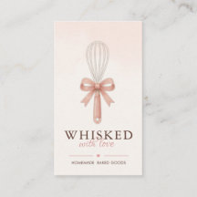 Elegante Rosa Home-Bäckerei-QR-Code