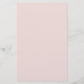 Elegante Rosa Kalligraphie würde sie eher spielen Flyer (Hinten)