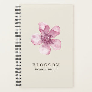 Elegante rosa Kirschblossom Blume Business Planer