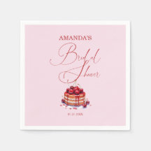 Elegante rosa Kirsche am oberen Brautparty