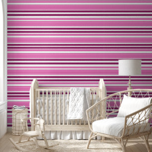 elegante rosa lila moderne rustikale abstrakte Lin Tapete