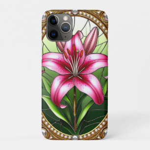 Elegante rosa Lilienblume Case-Mate iPhone Hülle