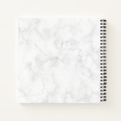 Elegante Rosa Lippen handgeschriebene Skriptkallig Notizblock (Rückseite)