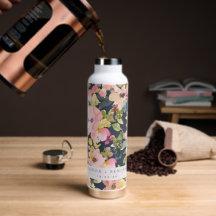 Elegante rosa Navy Wasserfarben Gewohnte Hochzeit