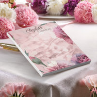 Elegante rosa Nelken Boho Floral - Name