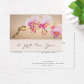 Elegante Rosa Orchid Blume Florist (Schreibtisch)