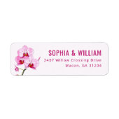 Elegante rosa Orchideen-Blume (Vorne)