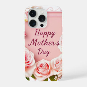Elegante rosa Rosen Alles Gute zum Muttertag iPhon iPhone 15 Pro Hülle
