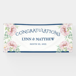 Elegante Rosa Roses Blumenempfehlung Banner