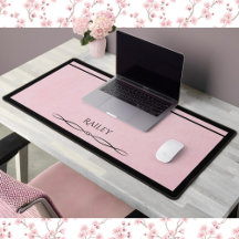 Elegante rosa schwarze minimalistische Executive-S