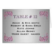 Elegante ROSA SILBERNE (Vorderseite (Horizontal))