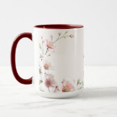 Elegante Rosa Tasse (Links)