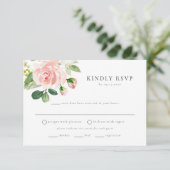 Elegante Rosa UAWG Wählen Sie eine andere Option Einladung (Stehend Vorderseite)