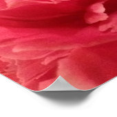 Elegante rosa und cremefarbene Kunst, Dichtung und Poster (Ecke)