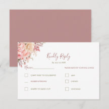 Elegante Rosa- und Elfenbeinfrühlings-Hochzeit der