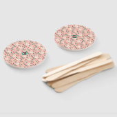 Elegante, rosa Zuhause Fächer (Non-assembled)