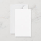 Elegante rosafarbene Monogramm-saubere Vorlage obe (Rückseite)