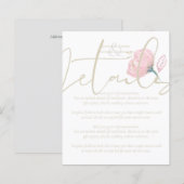 Elegante Rose (Vorne/Hinten)