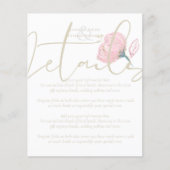 Elegante Rose (Vorderseite)