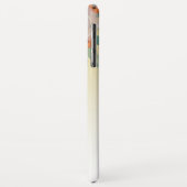 Elegante Rose auf Gelb Case-Mate iPhone Hülle (Hinten/Links)