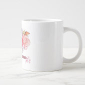 Elegante Rose Bloom Tasse Design (Rechts)