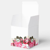 Elegante Rose Blume Personalisiert Hochzeit Geschenkschachtel (Geöffnet)