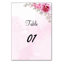 Elegante Rose Blume Personalisiert Hochzeit