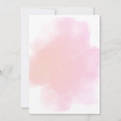 Elegante Rose Blumenladen Botanischer Geburtstag E Einladung (Rückseite)