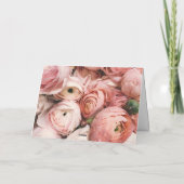 Elegante Rose BlumenMuttertag Feiertagskarte (Rückseite)