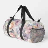 Elegante Rose Blüten Duffle Bag (Rechte Ecke)