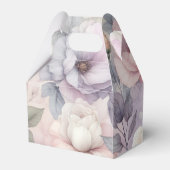 Elegante Rose Blüten Geschenkschachtel (Vorderseite)