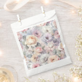 Elegante Rose Blüten Geschenktütchen (Ausgeschnitten)
