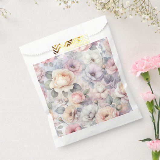 Elegante Rose Blüten Geschenktütchen (Versiegelt)
