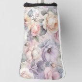 Elegante Rose Blüten Golf Headcover (Rotieren 90)