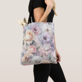Elegante Rose Blüten Tasche (Von Nahem)