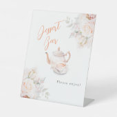 Elegante Rose Bridal Teatro Sociale Banca del Gott Sockelschild (Vorderseite)