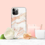 Elegante Rose Case-Mate iPhone Hülle<br><div class="desc">Girly Elegant Copper Rose Gold Marmor Handy Gehäuse. Ideal für Ihre luxuriöse Ästhetik. Wenn Sie Hilfe beim Design oder den passenden Produkten benötigen,  kontaktieren Sie uns bitte unter cedarandstring@gmail.com</div>