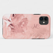 Elegante Rose Case-Mate iPhone Hülle (Rückseite (Horizontal))