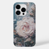 Elegante Rose der Feminine Floral Oil Painting Case-Mate iPhone Hülle (Rückseite)